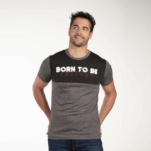 Playera oxford Born to be awesome